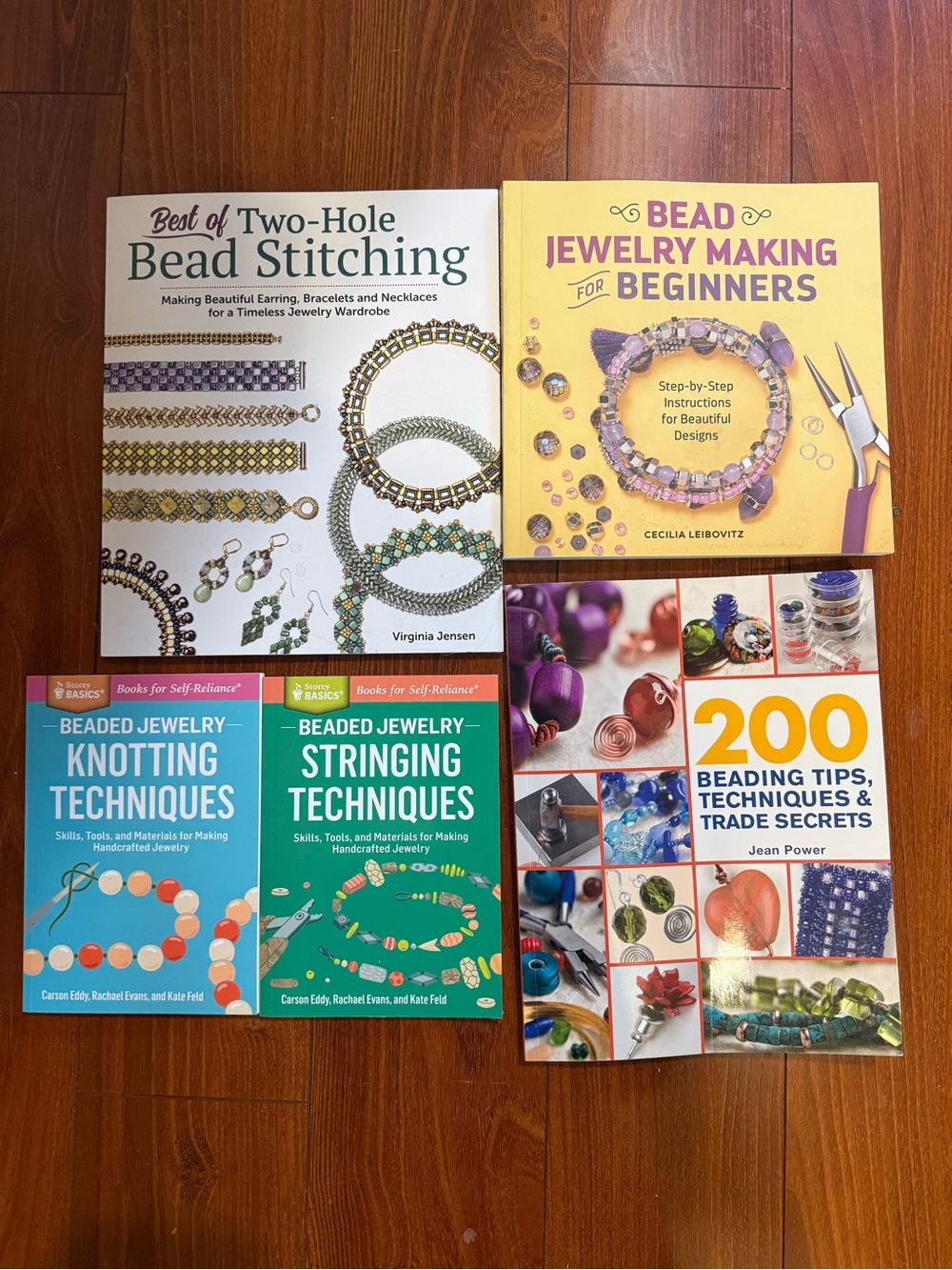 Bead Jewelry Making Books Collection - Mixed Colors